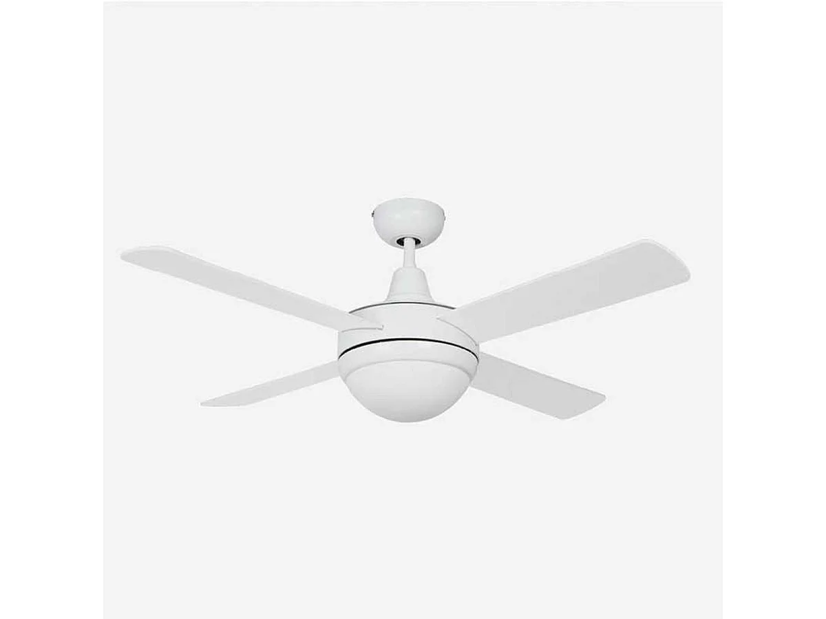 Ventilador de techo Siroco Universal Blue 60W con luz+mando a distancia blanco/madera