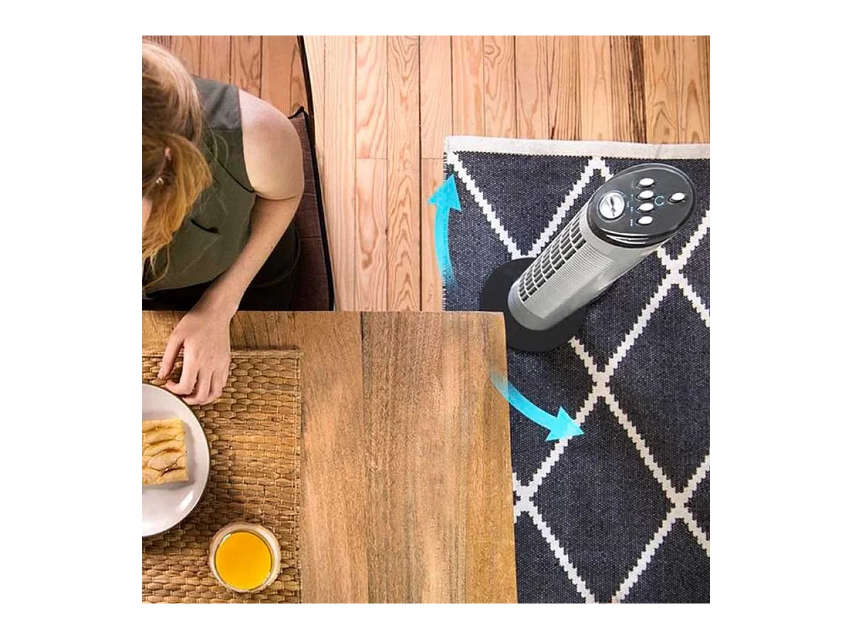 Ventilador de torre Cecotec EnergySilence 790 Skyline 50W blanco 76 cm