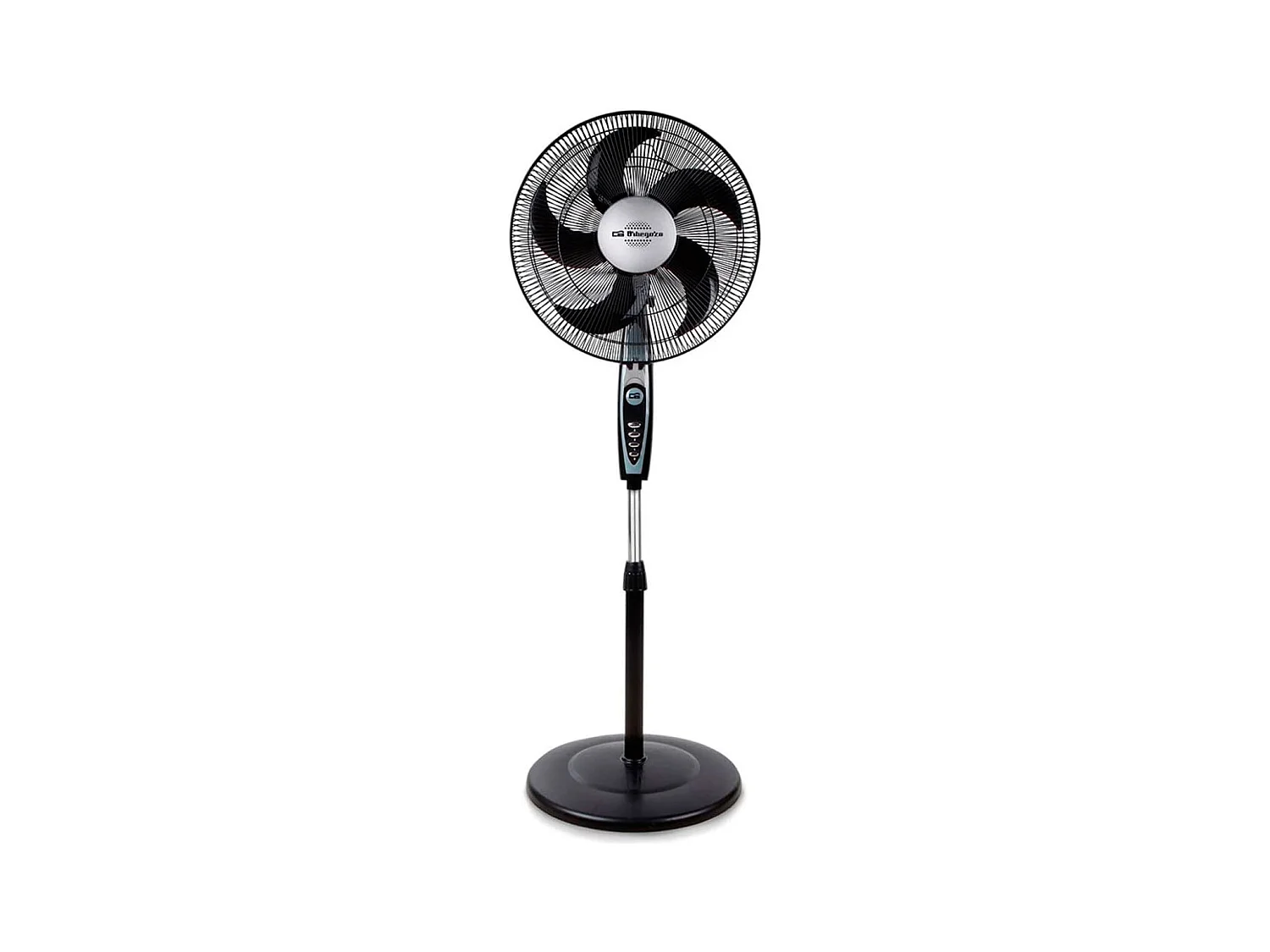 Ventilador de pie Orbegozo SF 0149 60W 3 velocidades negro