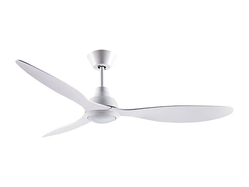 Ventilador de techo Delfos Bel Air 20W 3 aspas mando a distancia blanco Ø132 cm
