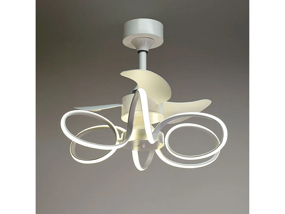 Ventilador de techo Karla Bel Air DC LED 65+65W blanco Ø60x53 cm