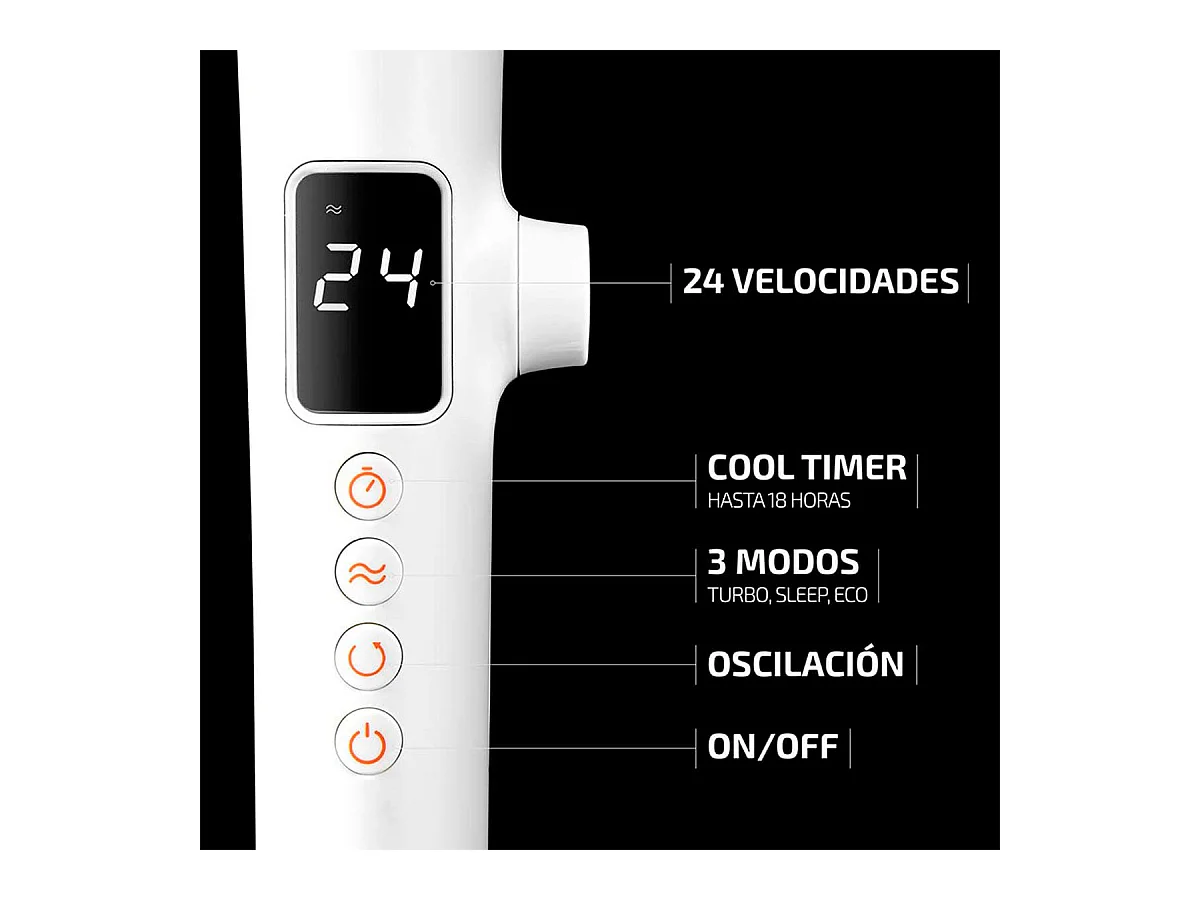 Ventilateur sur Pied Cecotec EnergySilence 1030 SmartExtreme