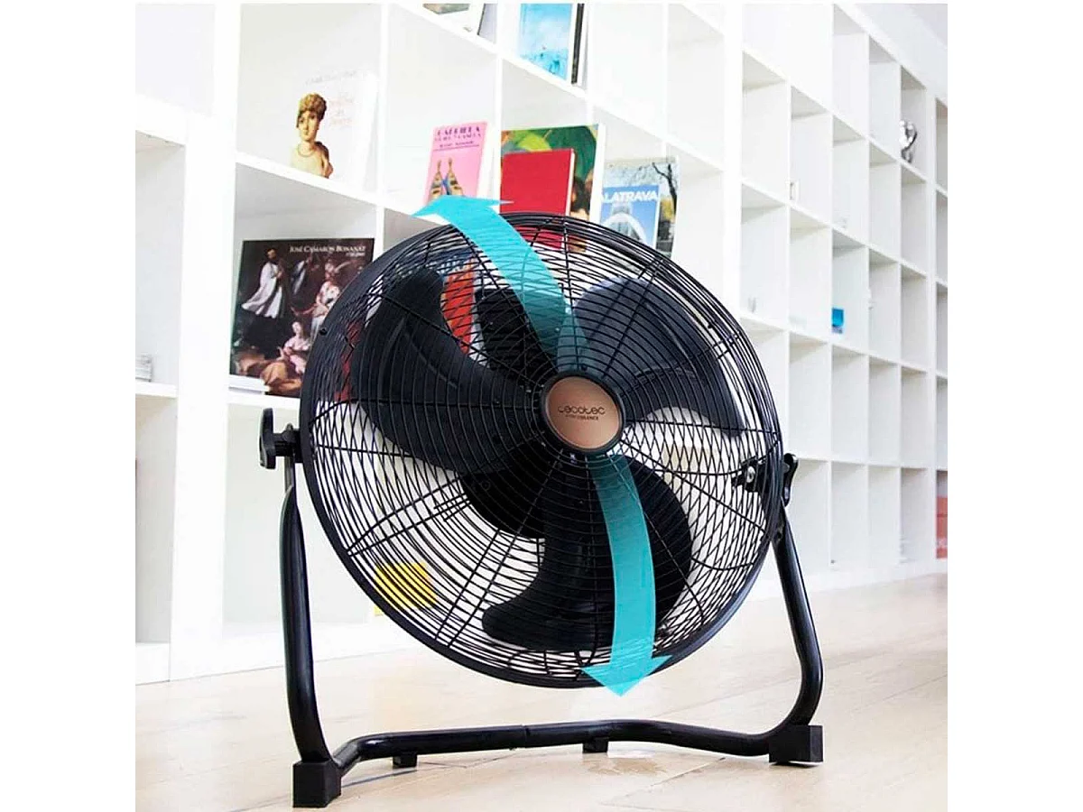 Ventilateur de Sol Cecotec EnergySilence 3000 Pro 100W Noir