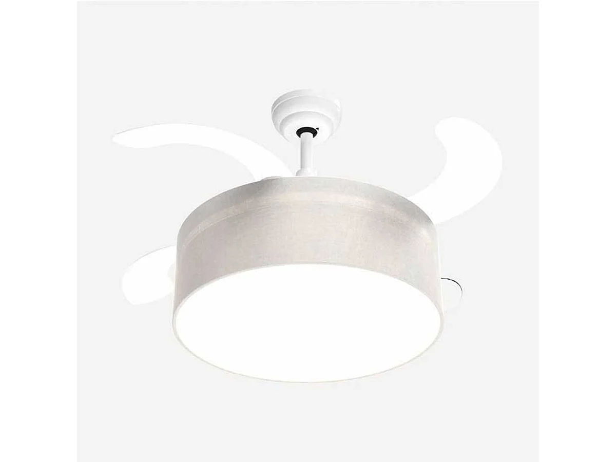 Ventilador de techo Jaloque 5042WFW Universal Blue 65W mando a distancia blanco