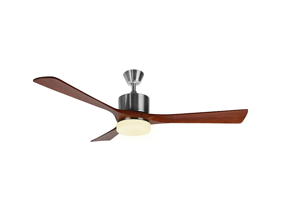 Ventilador de techo Orbegozo CP 97132 3 aspas mando a distancia marrón oscuro Ø136 cm