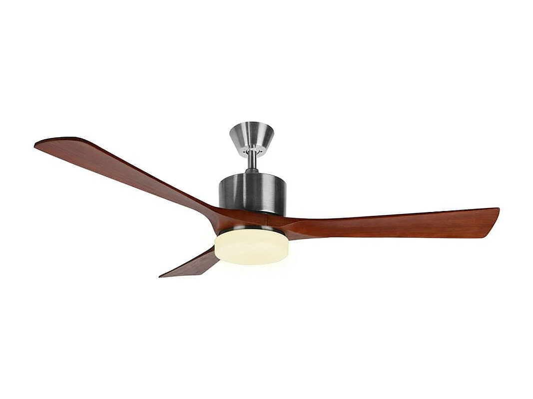 Ventilador de techo Orbegozo CP 97132 3 aspas mando a distancia marrón oscuro Ø136 cm