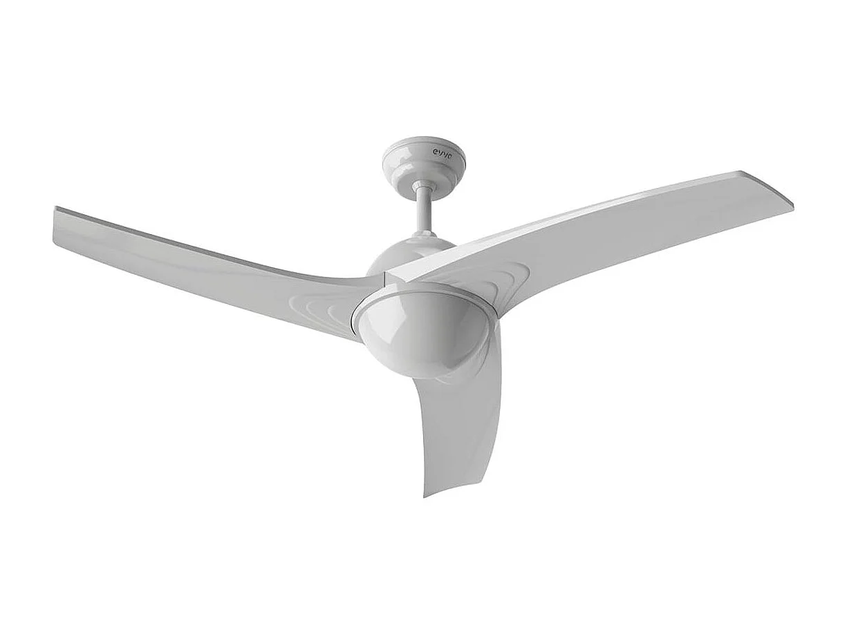 Ventilador de techo Evvo V522 DC 60W luz LED blanco Ø132 cm