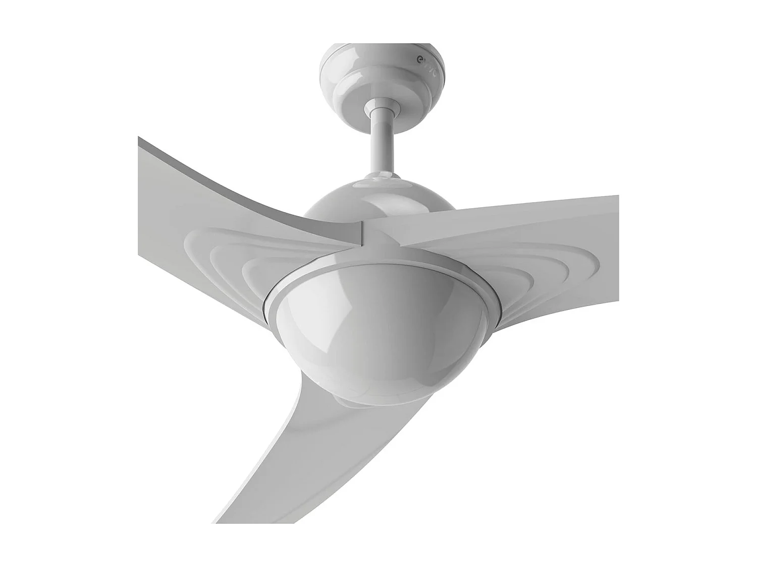 Ventilador de techo Evvo V522 DC 60W luz LED blanco Ø132 cm