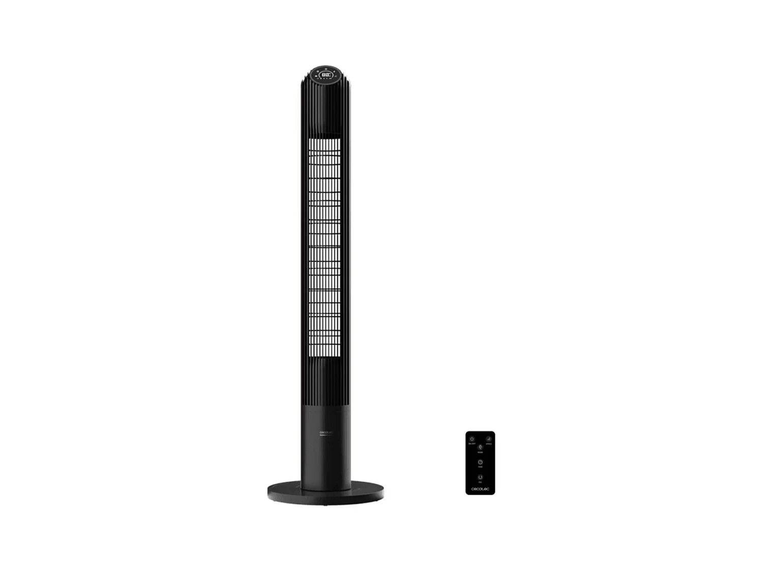 Ventilador de torre Cecotec EnergySilence 9150 Skyline Smart Design 45W táctil negro 116 cm