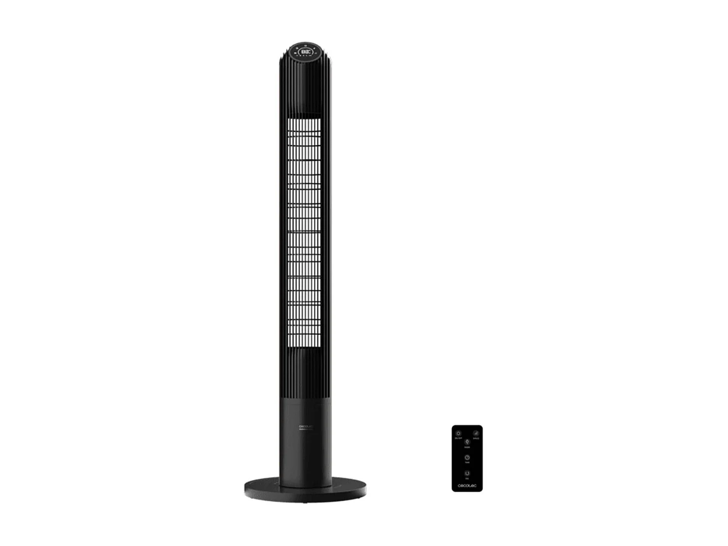 Ventilador de torre Cecotec EnergySilence 9150 Skyline Smart Design 45W táctil negro 116 cm