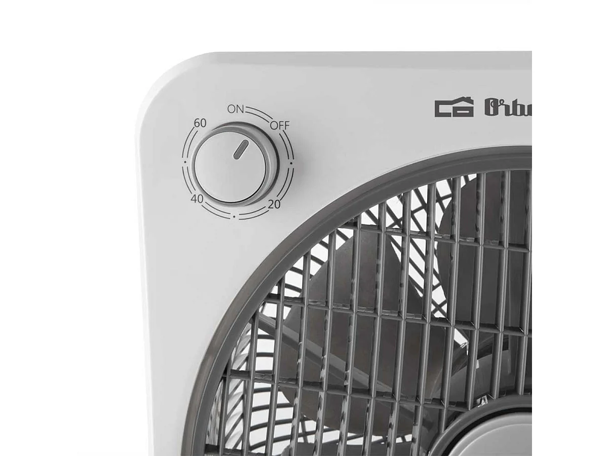 Ventilador de sobremesa Orbegozo BF 0138 40W 3 velocidades blanco 30 cm