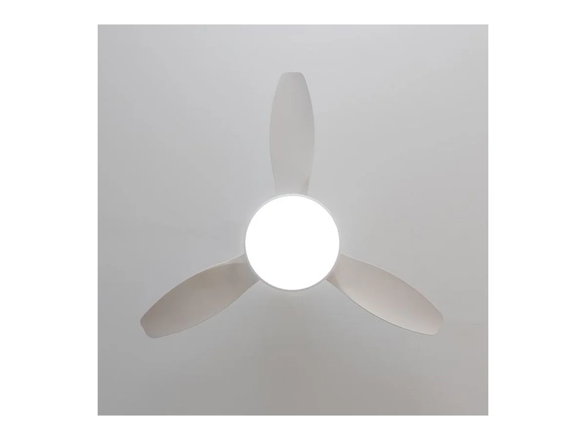 Ventilador de techo EnergySilence 4800 36W 3 aspas con mando a distancia blanco Ø120 cm