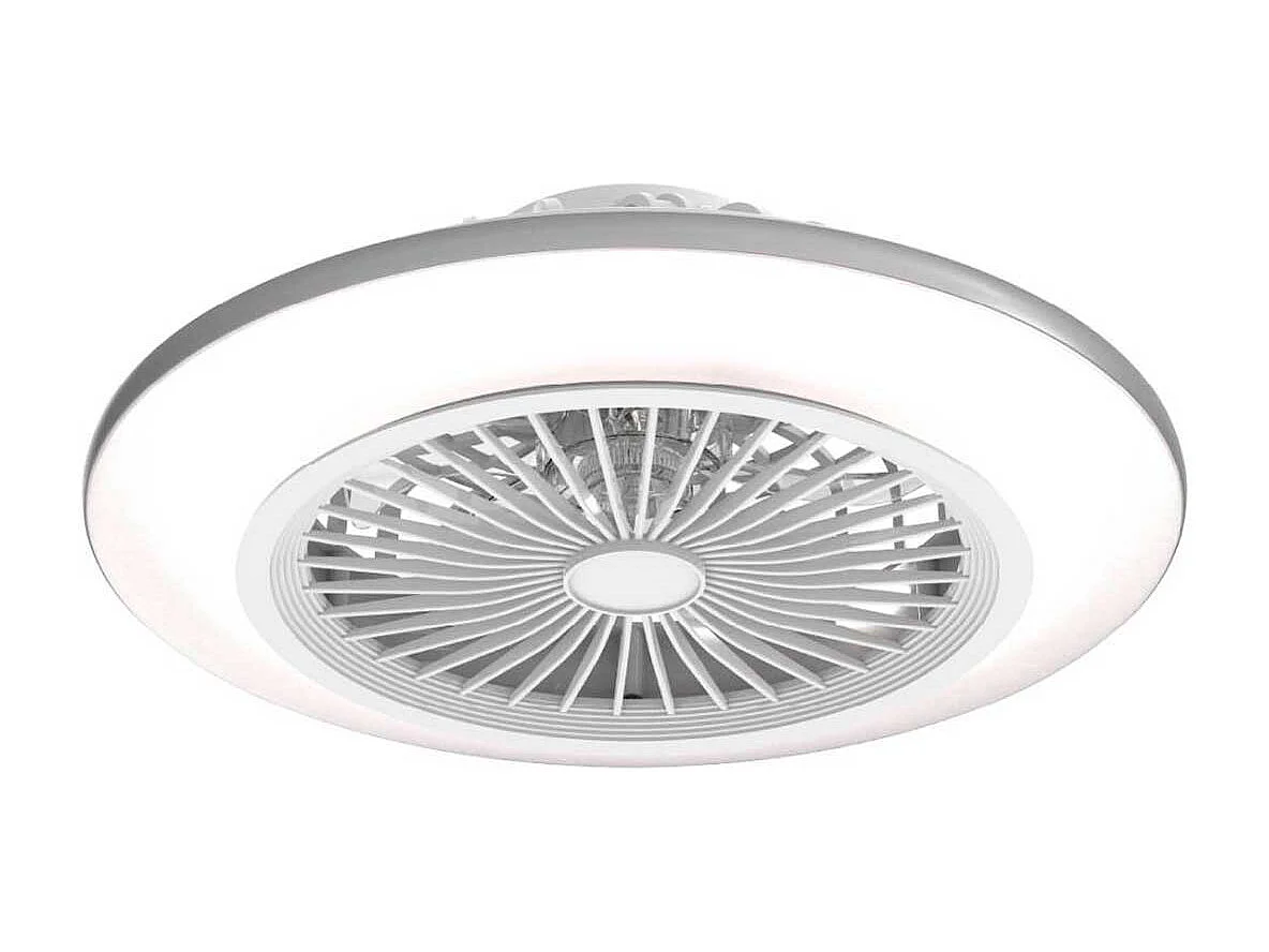 Ventilador de techo Kona 7050W Universal Blue 25W control WiFi blanco Ø49 cm