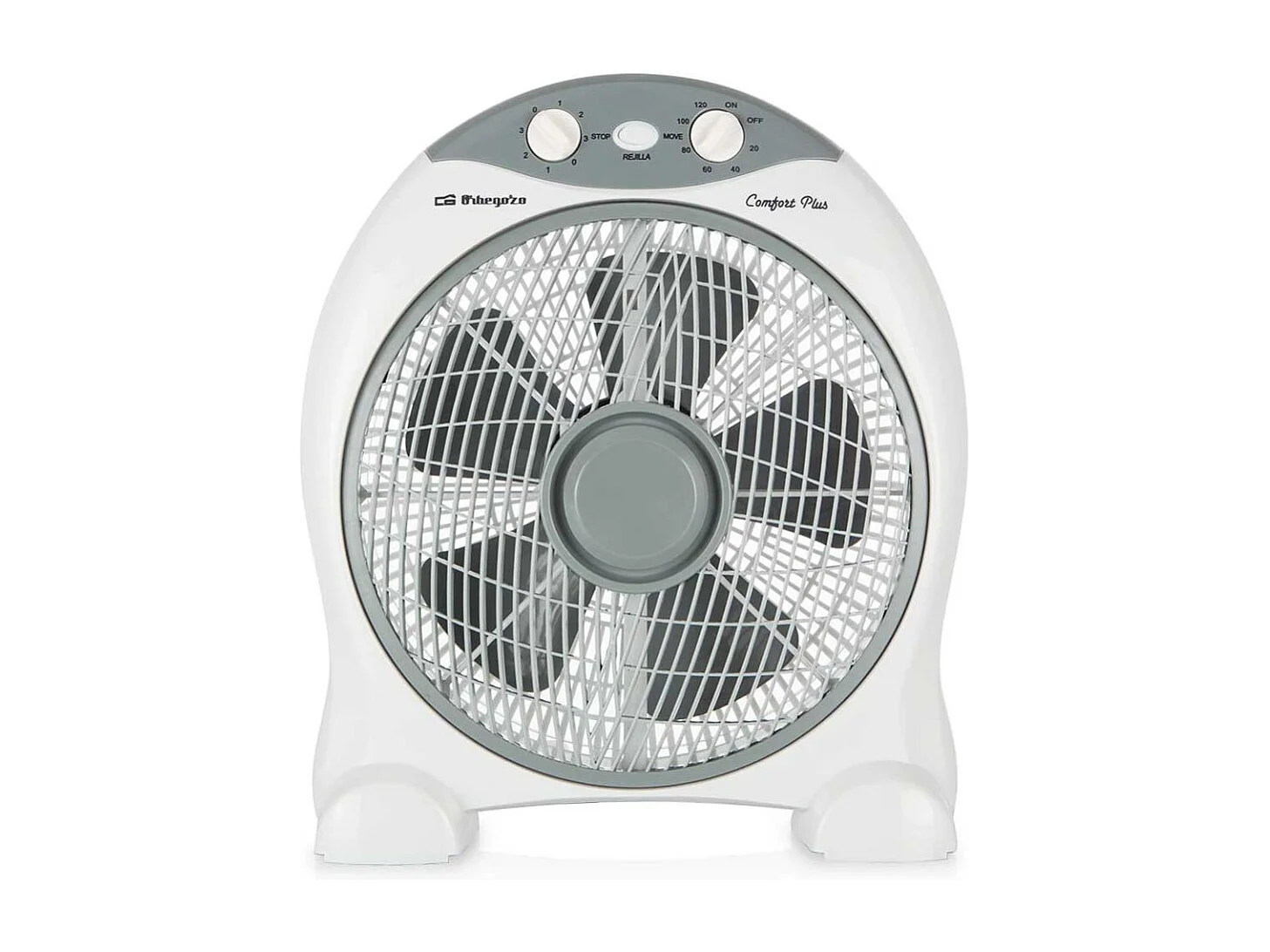 Ventilateur de Sol Orbegozo BF-1030 45W (Ø 30 cm) Blanc