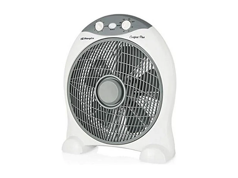 Ventilador de suelo Orbegozo BF 1030 45W 3 velocidades blanco 30 cm