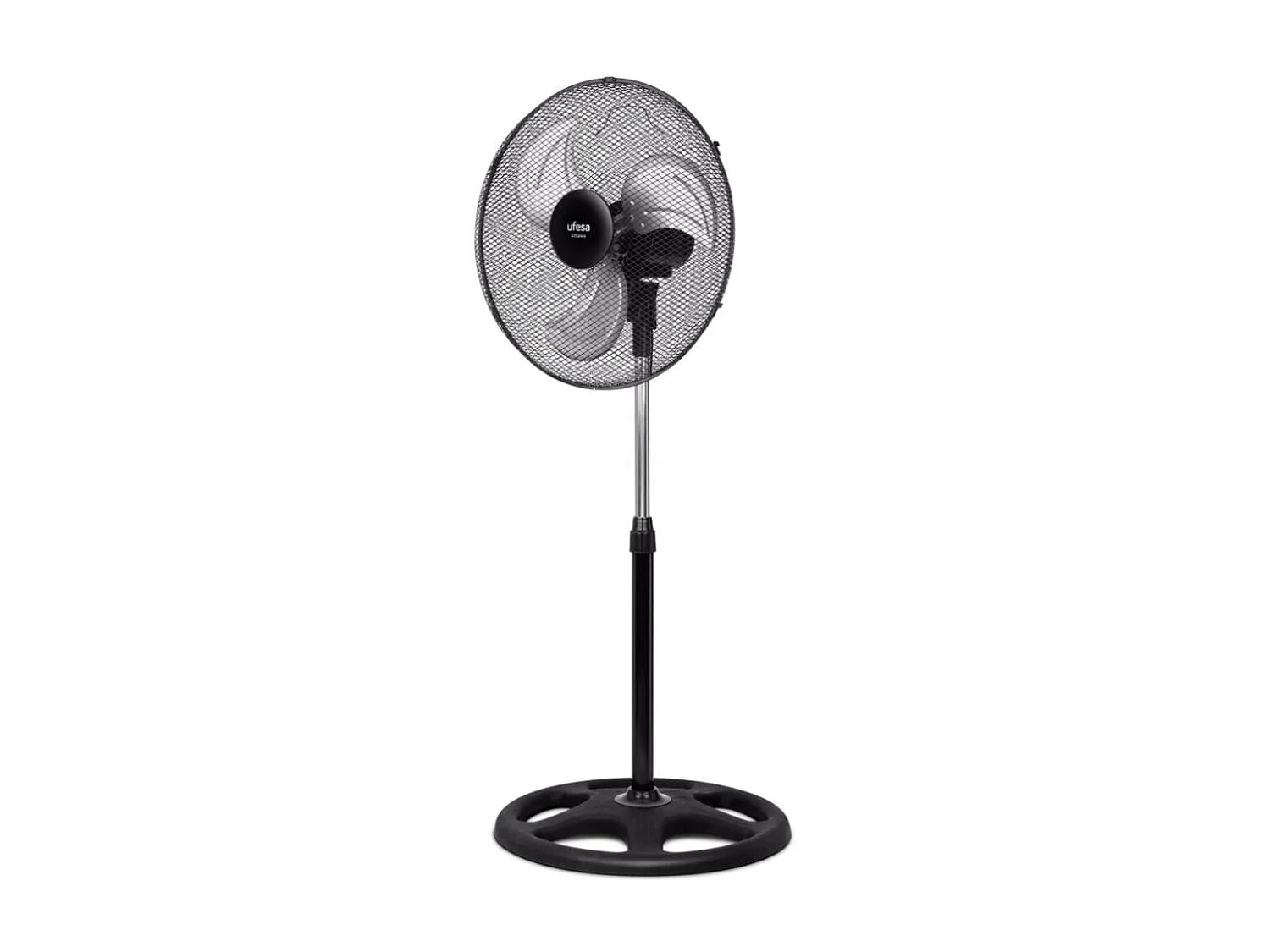 Ventilador de pie Ufesa Ottawa 70W 3 aspas negro Ø45 cm