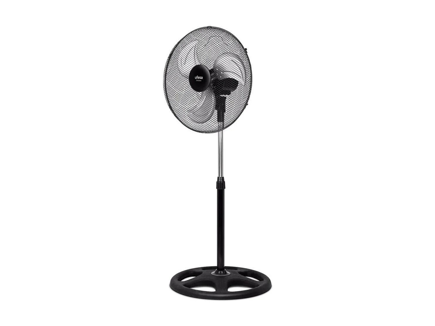 Ventilador de pie Ufesa Ottawa 70W 3 aspas negro Ø45 cm