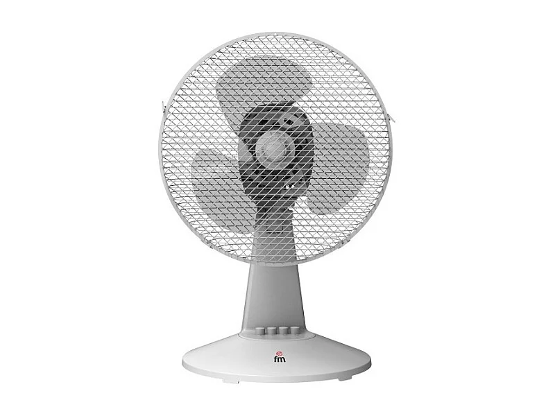 Ventilador de sobremesa FM SB130 30W blanco Ø30 cm