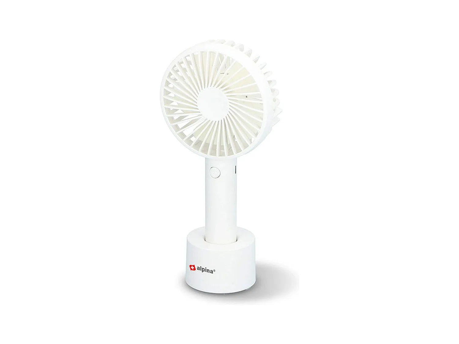 Ventilador de mano Alpina 3 velocidades blanco 22 cm