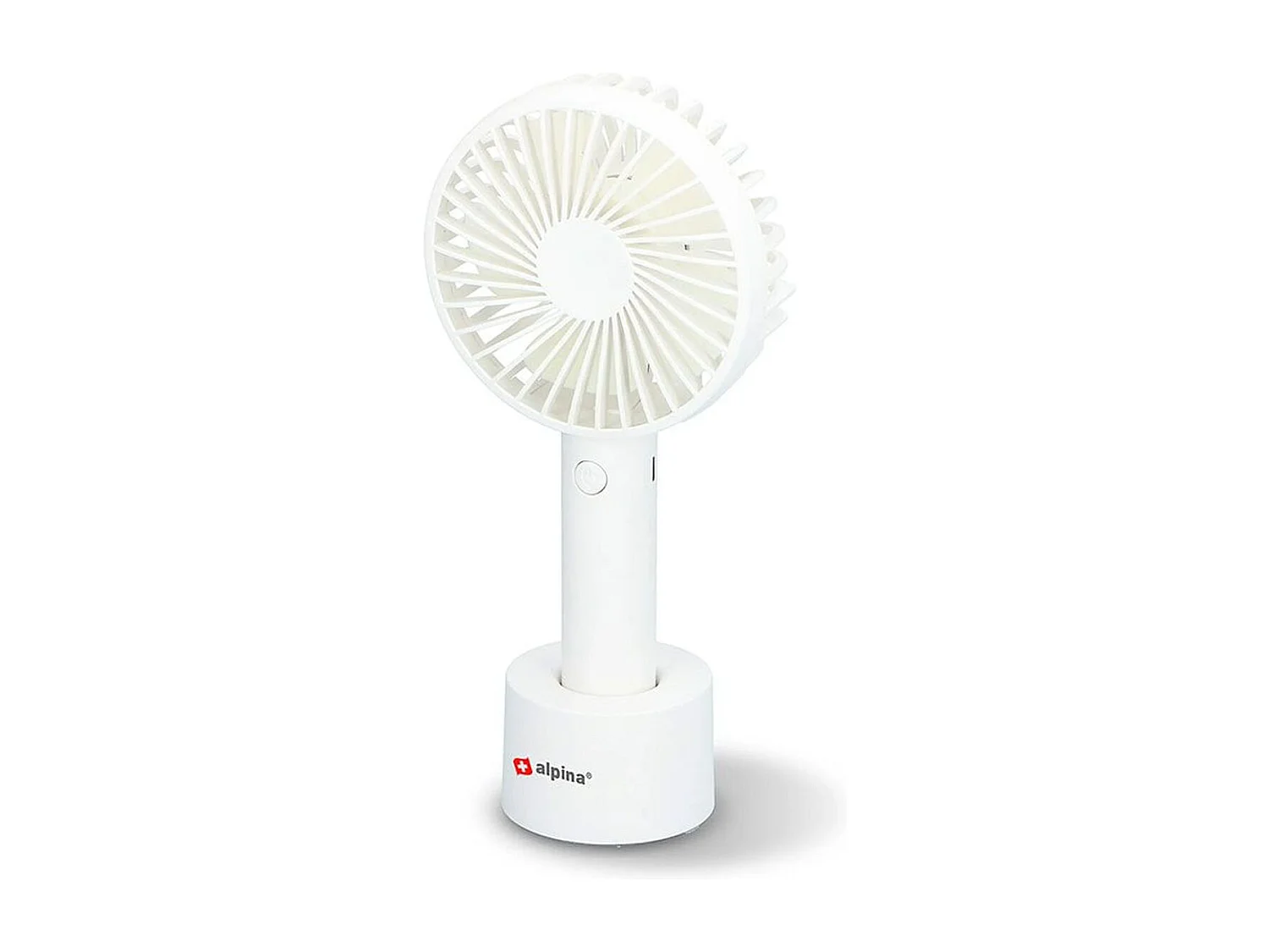 Ventilador de mano Alpina 3 velocidades blanco 22 cm