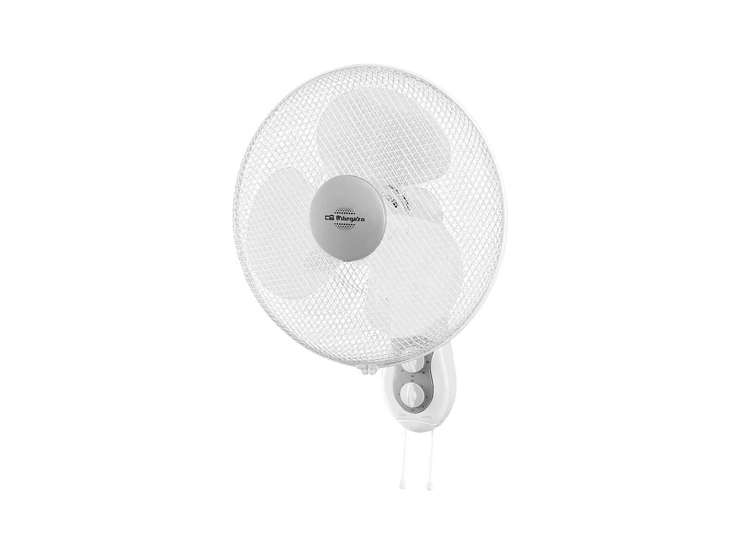 Ventilador de pared Orbegozo WF 0139 40W 3 velocidades blanco 40 cm