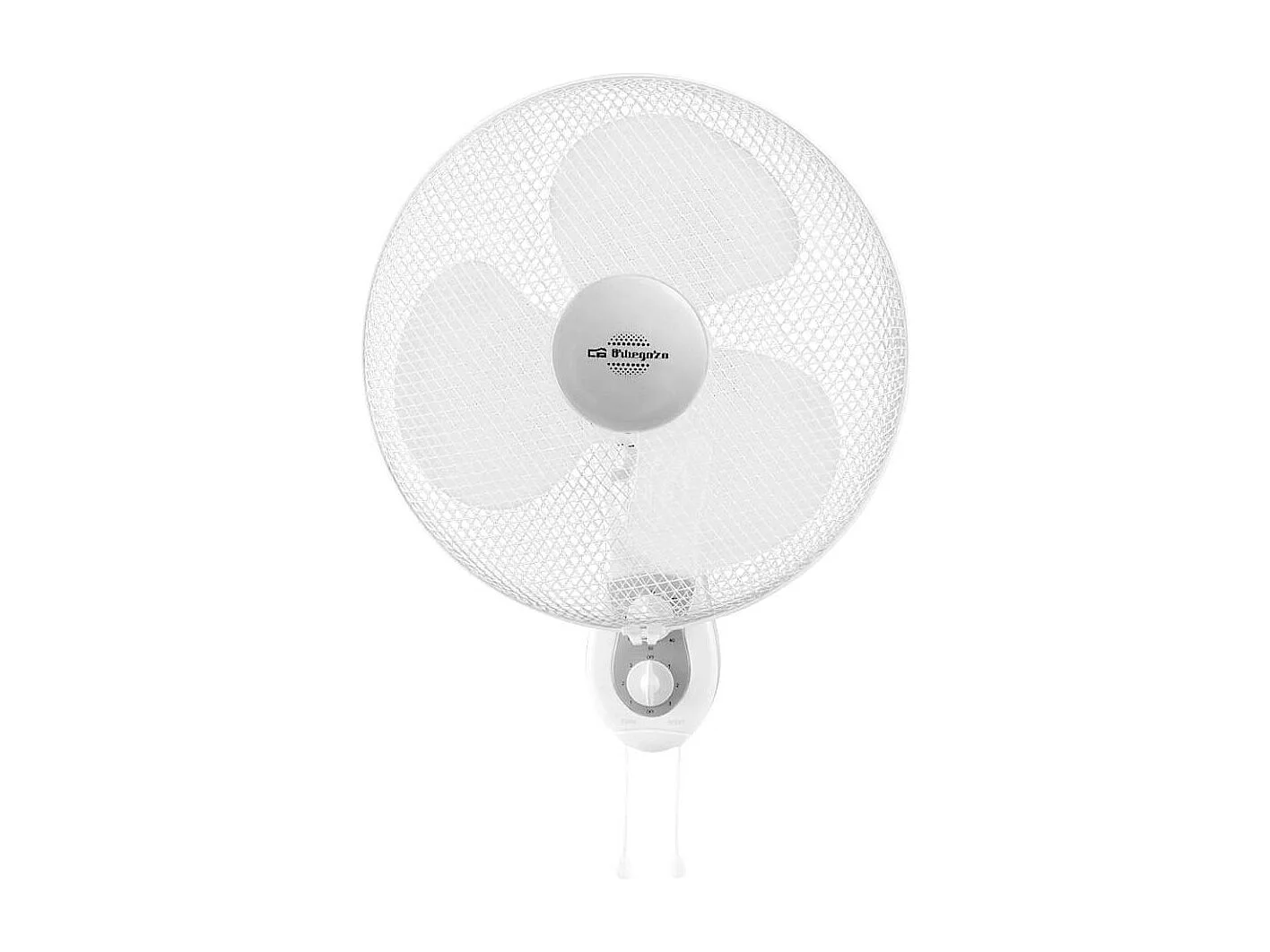 Ventilador de pared Orbegozo WF 0139 40W 3 velocidades blanco 40 cm