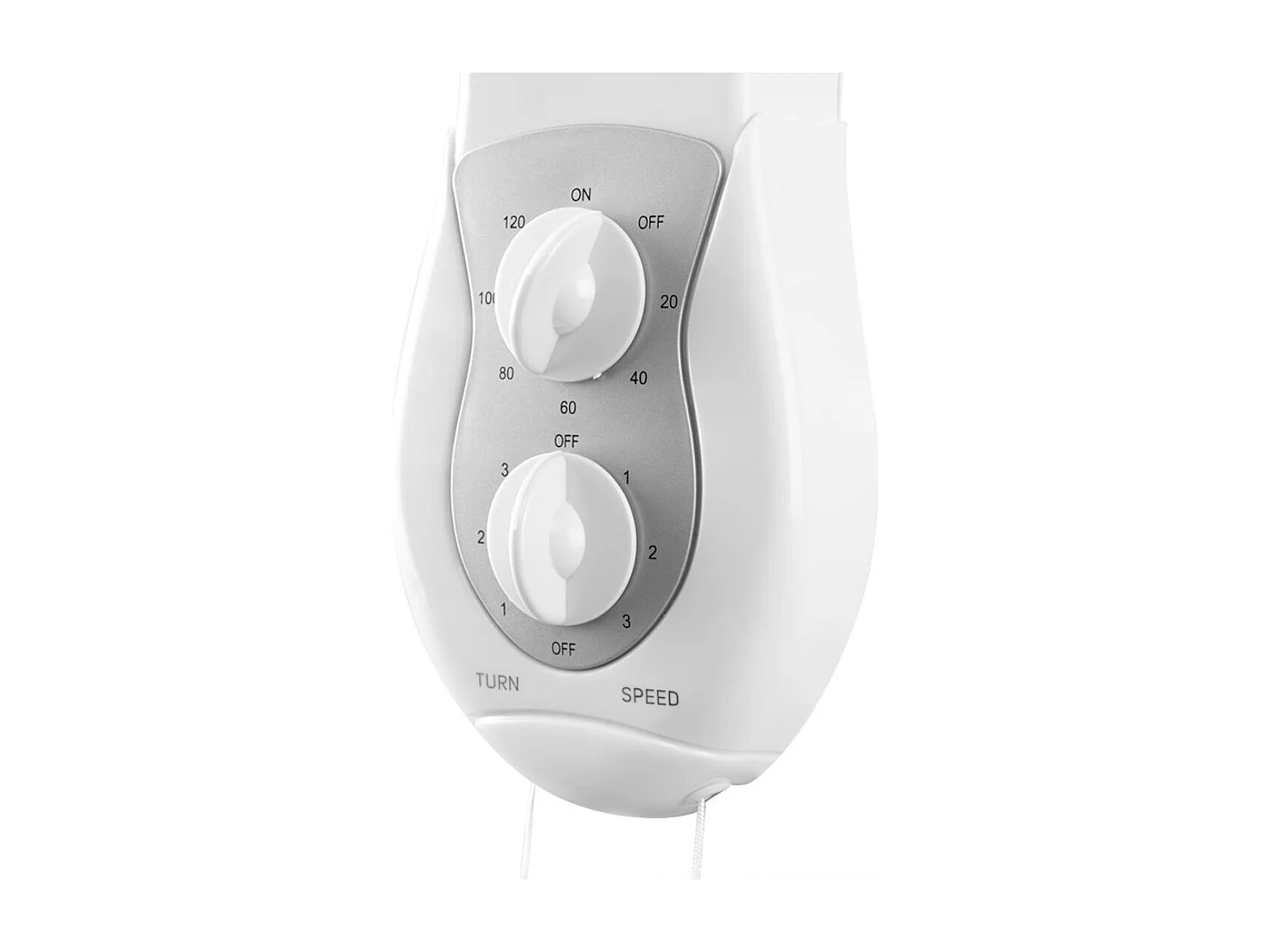 Ventilador de pared Orbegozo WF 0139 40W 3 velocidades blanco 40 cm