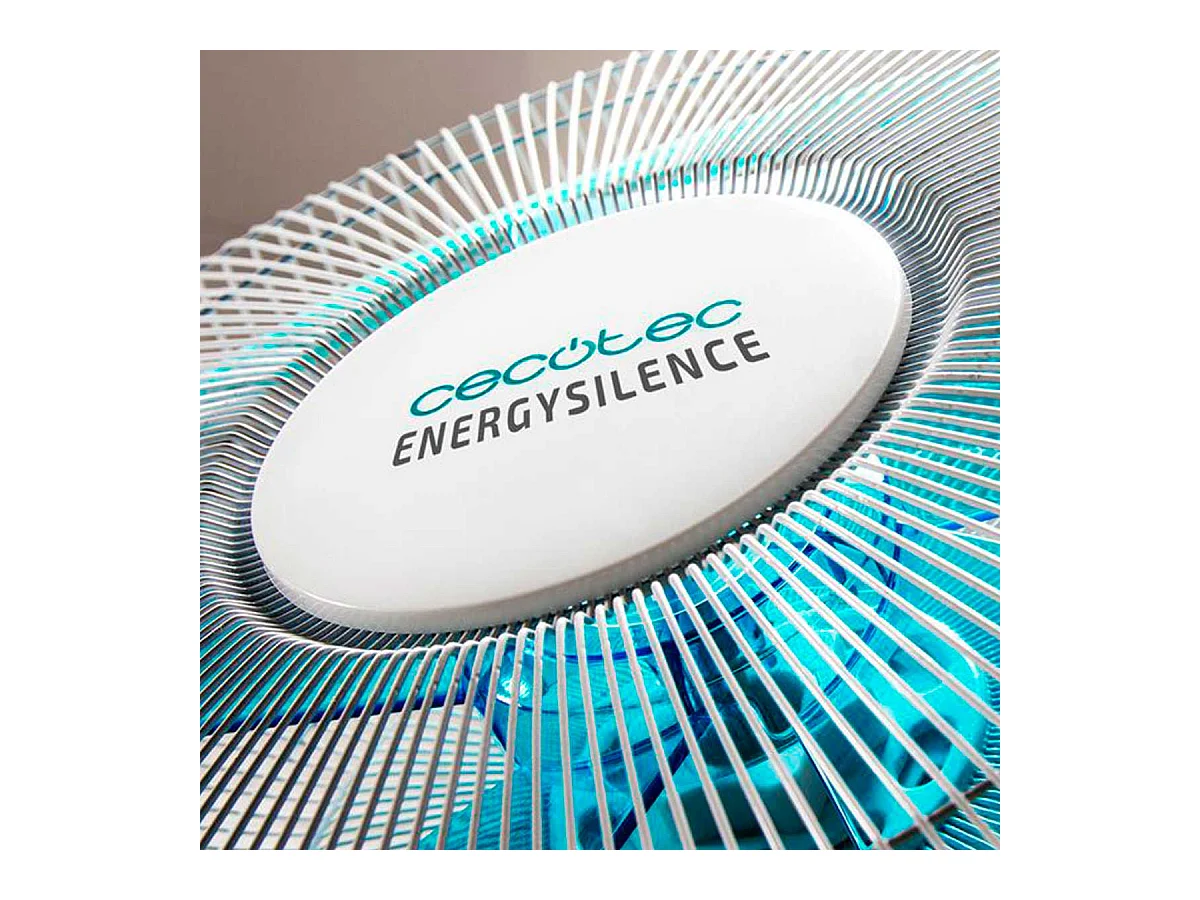 Ventilador de pie Cecotec EnergySilence 500 40W 5 aspas blanco 110-130 cm