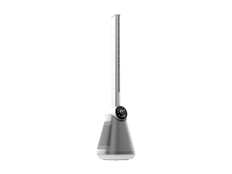 Ventilador de torre Cecotec EnergySilence 9890 Skyline Bladeless 50W diseño sin aspas inox/blanco