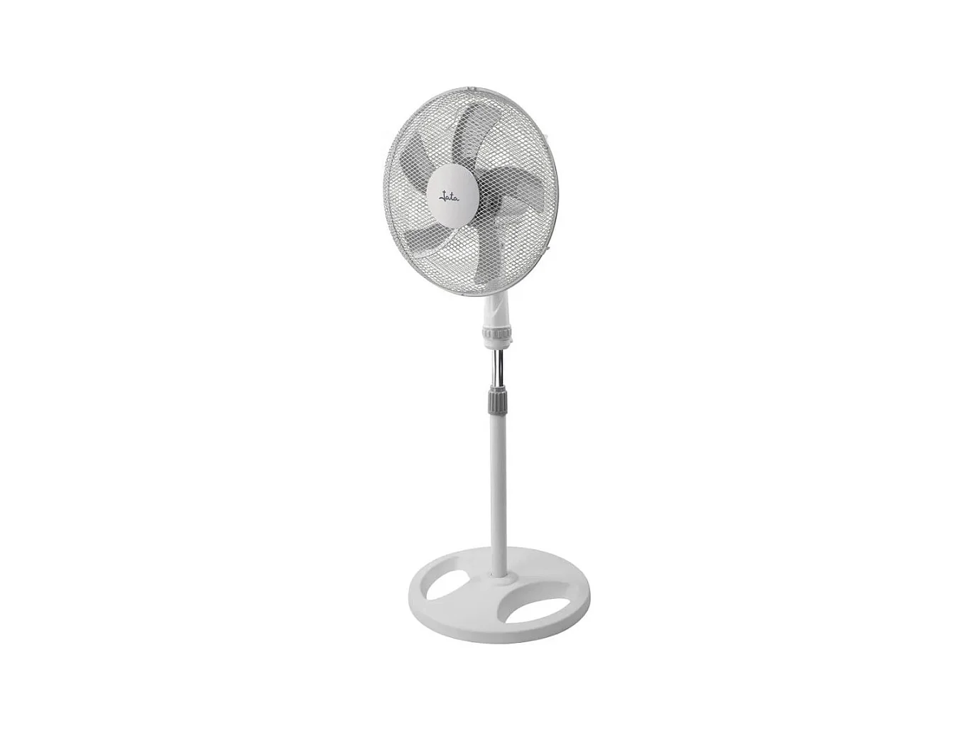 Ventilador de pie Jata JVVVP3050 50W 5 aspas blanco 130 cm