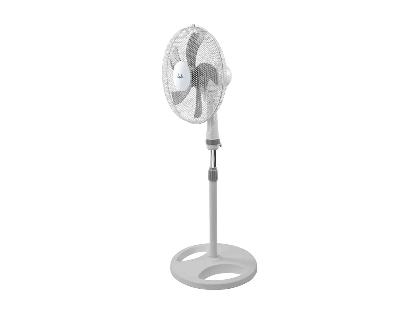Ventilador de pie Jata JVVVP3050 50W 5 aspas blanco 130 cm