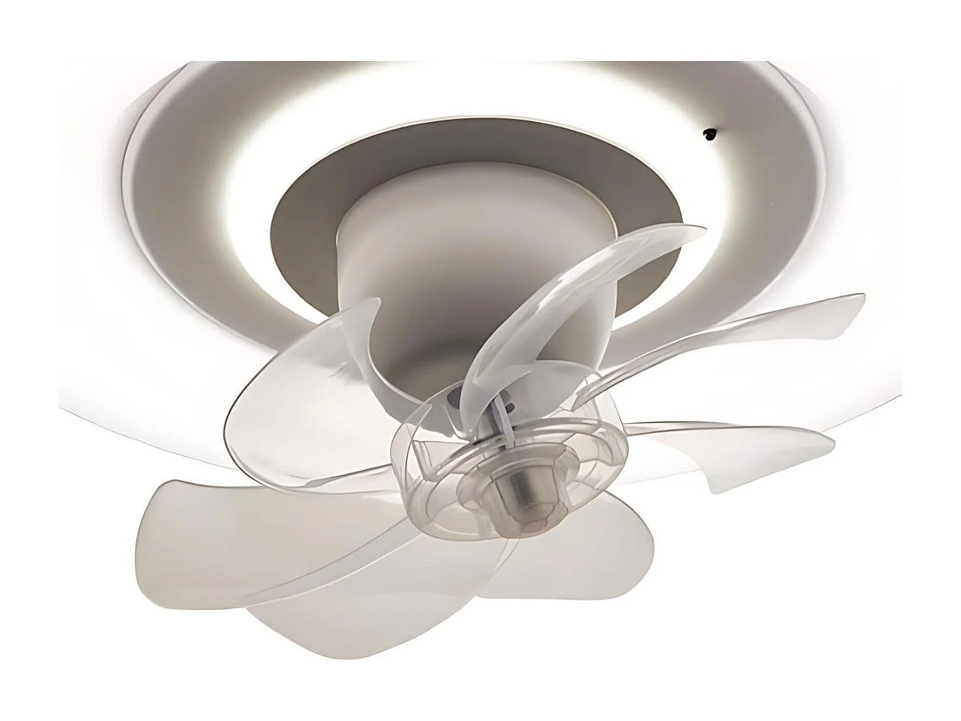 Ventilador de techo Raki Move Bel Air 38W 6 aspas mando a distancia blanco Ø48 cm