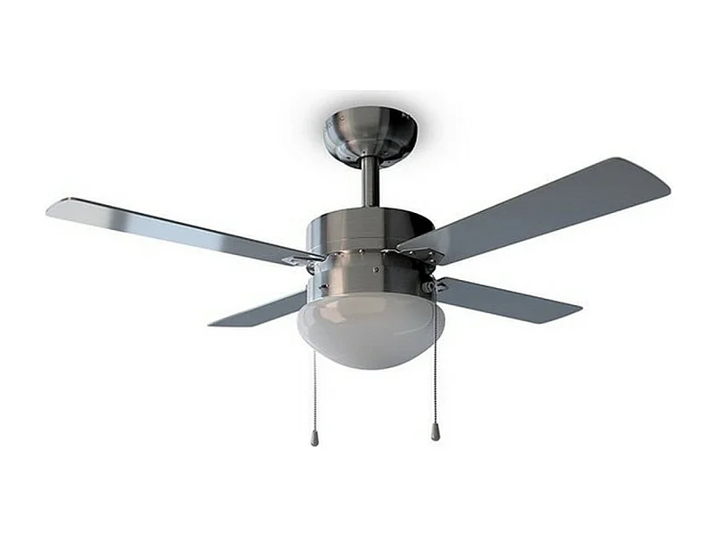 Ventilador de techo Cecotec EnergySilence Aero 450 50W 4 aspas reversibles blanco/gris