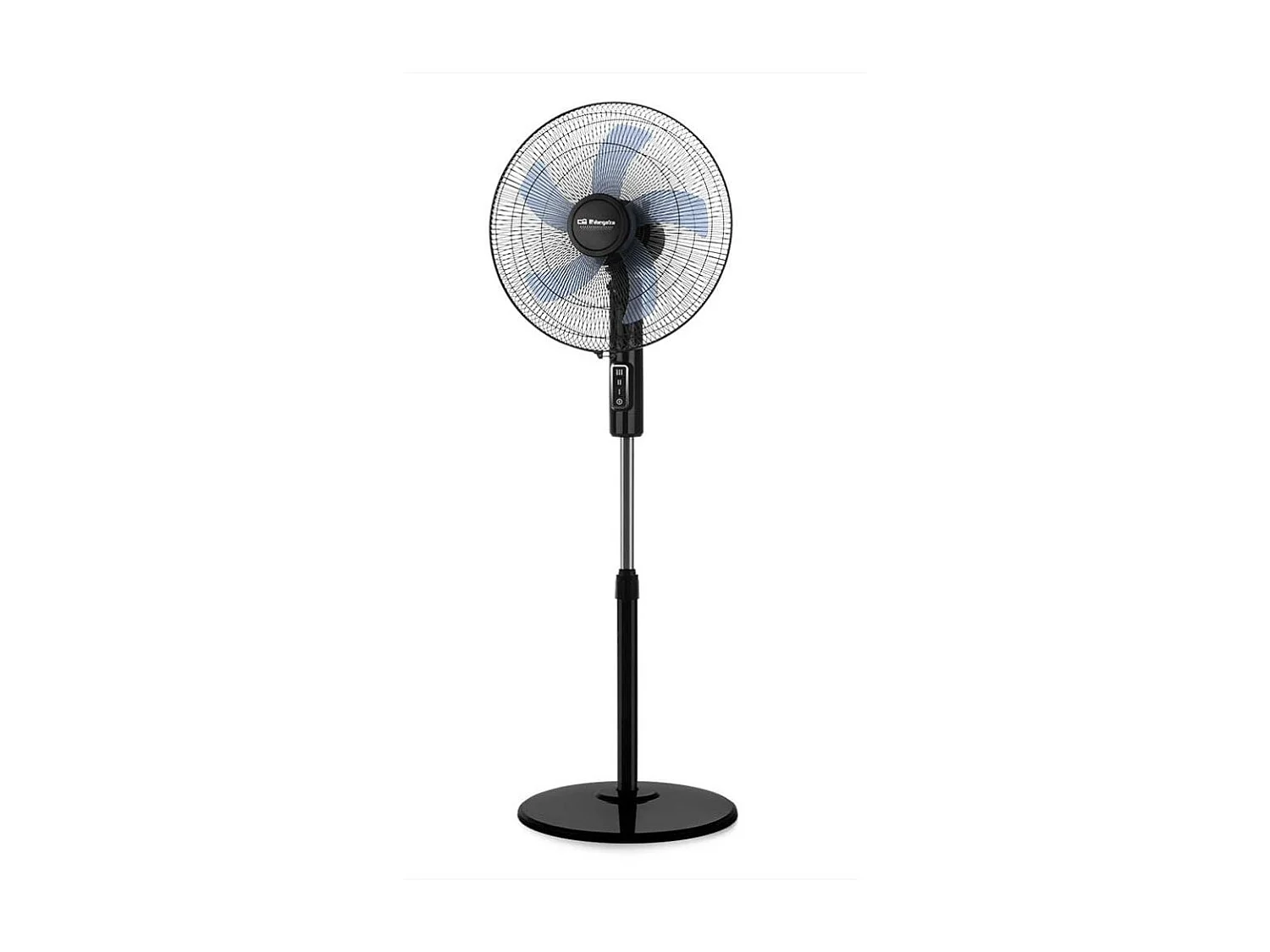 Ventilador de pie Orbegozo SF 1140 45W 3 velocidades negro 40 cm
