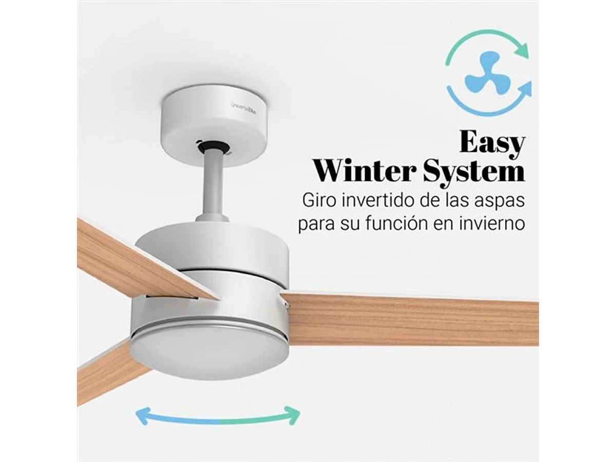 Ventilador de techo Bora Universal Blue con luz blanco/natural 70W