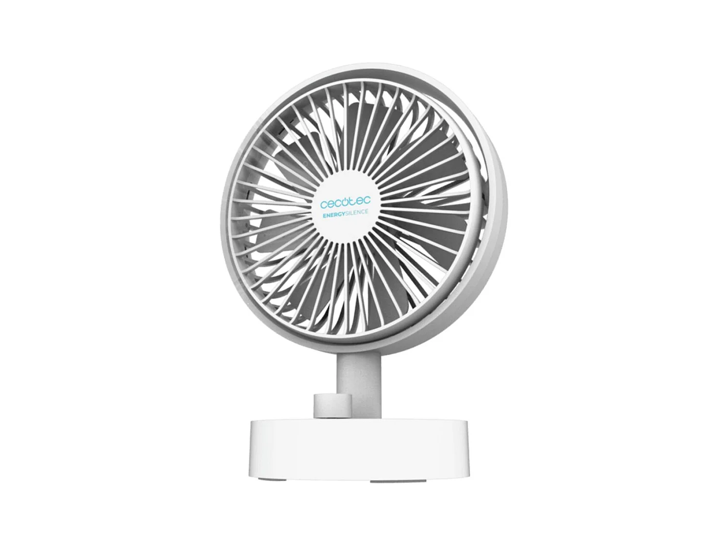 Ventilador de sobremesa Cecotec EnergySilence 2000 Portable Desk inclinación ajustable blanco Ø15 cm