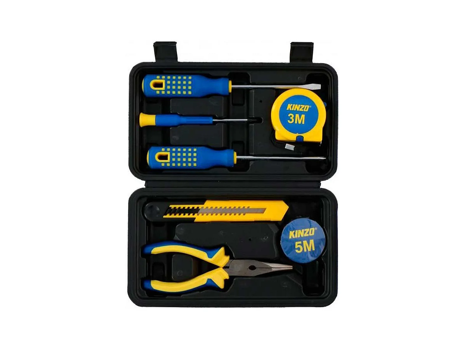 Juego de 8 herramientas Kinzo con caja