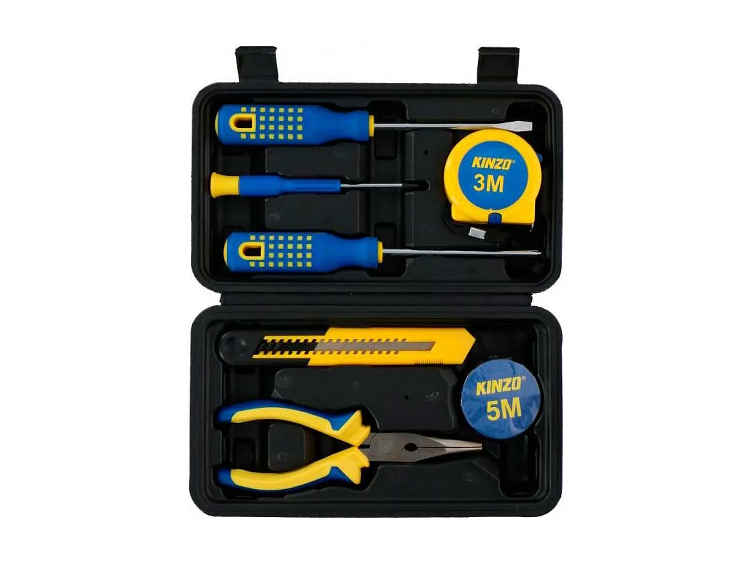 Juego de 8 herramientas Kinzo con caja