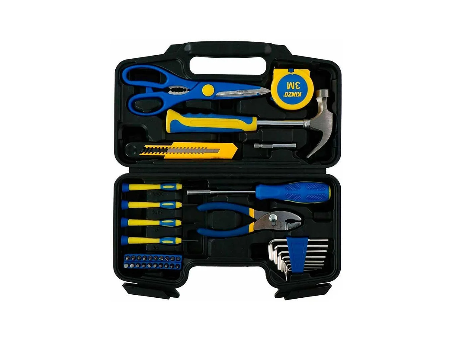 Caja de herramietnas Kinzo con 39 piezas