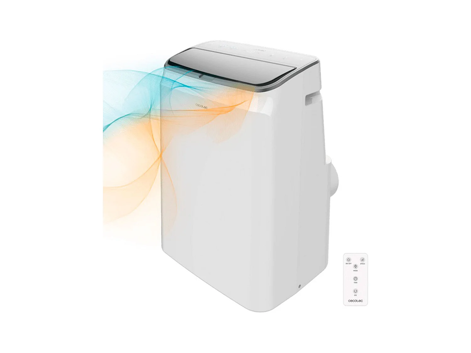 Aire acondicionado portátil Cecotec ForceClima 14600 Soundless Heating con mando 1340W 14000btu A blanco