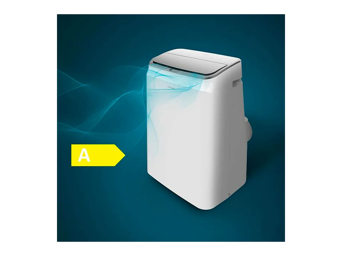 Aire acondicionado portátil Cecotec ForceClima 14600 Soundless Heating con mando 1340W 14000btu A blanco