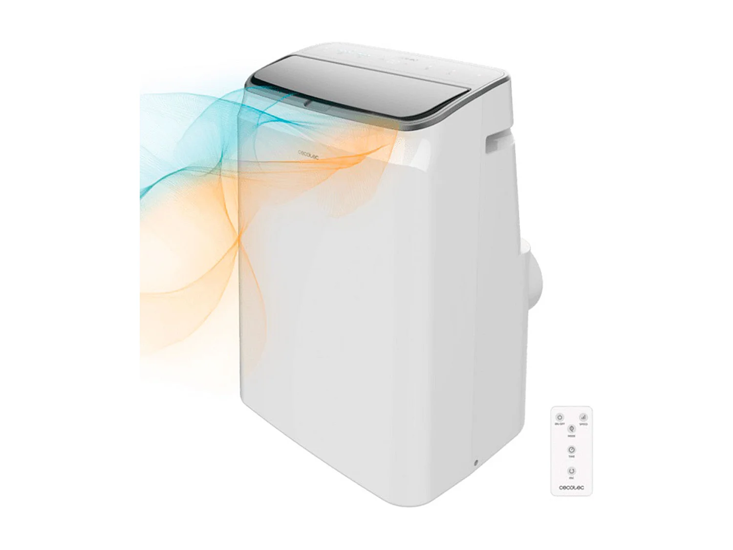 Aire acondicionado portátil Cecotec ForceClima 14600 Soundless Heating con mando 1340W 14000btu A blanco