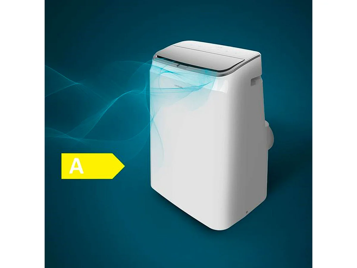 Aire acondicionado portátil Cecotec ForceClima 14600 Soundless Heating con mando 1340W 14000btu A blanco