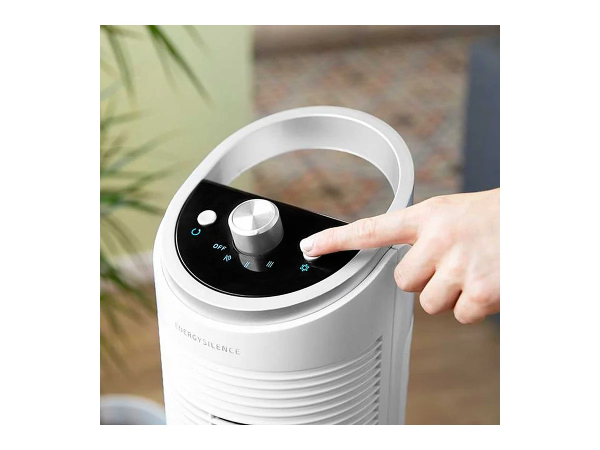 Climatizador evaporativo Cecotec EnergySilence 2000 Cool Tower blanco