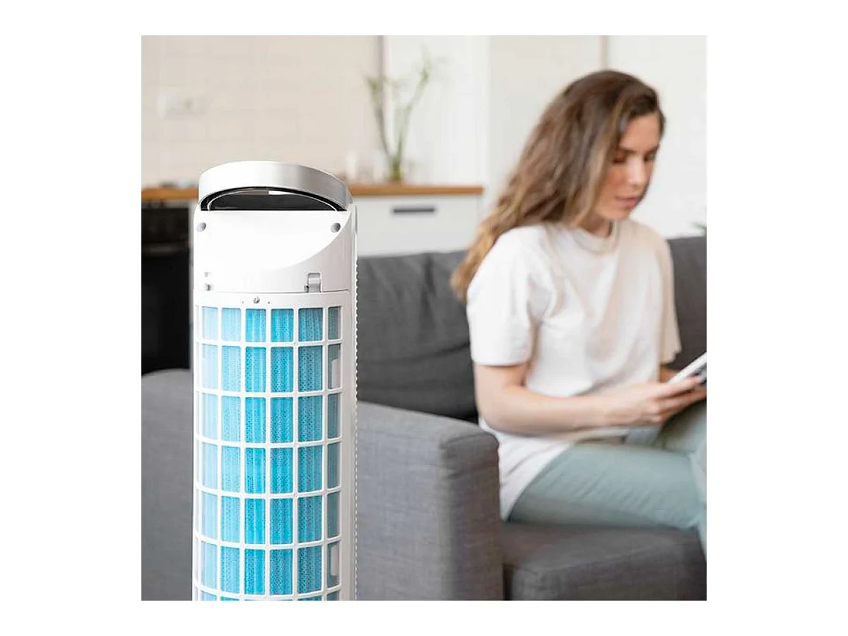 Climatizador evaporativo Cecotec EnergySilence 2000 Cool Tower blanco