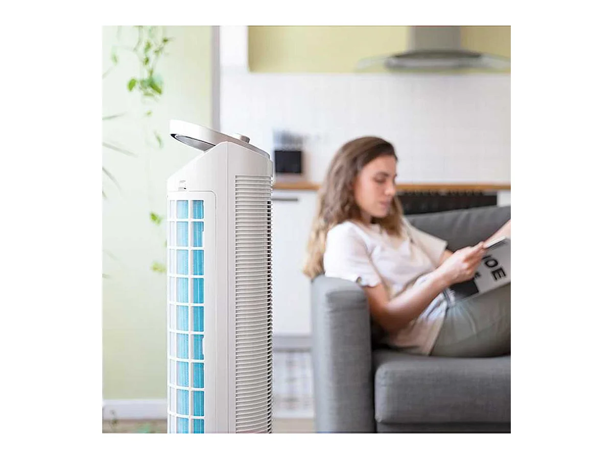 Climatizador evaporativo Cecotec EnergySilence 2000 Cool Tower blanco