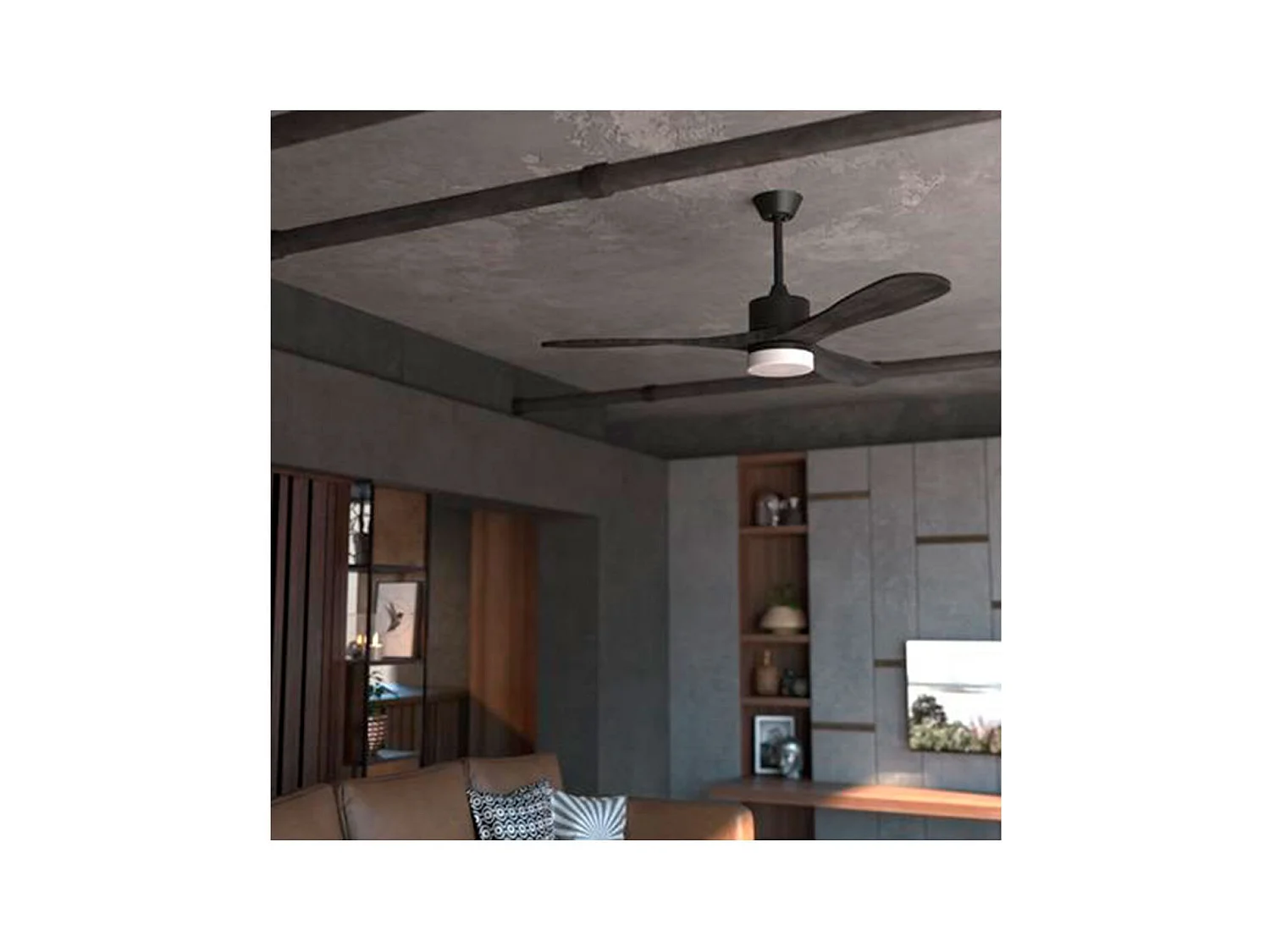 EnergySilence Aero 5290 Stone Pro 35W 5 velocidades 3 aspas gris