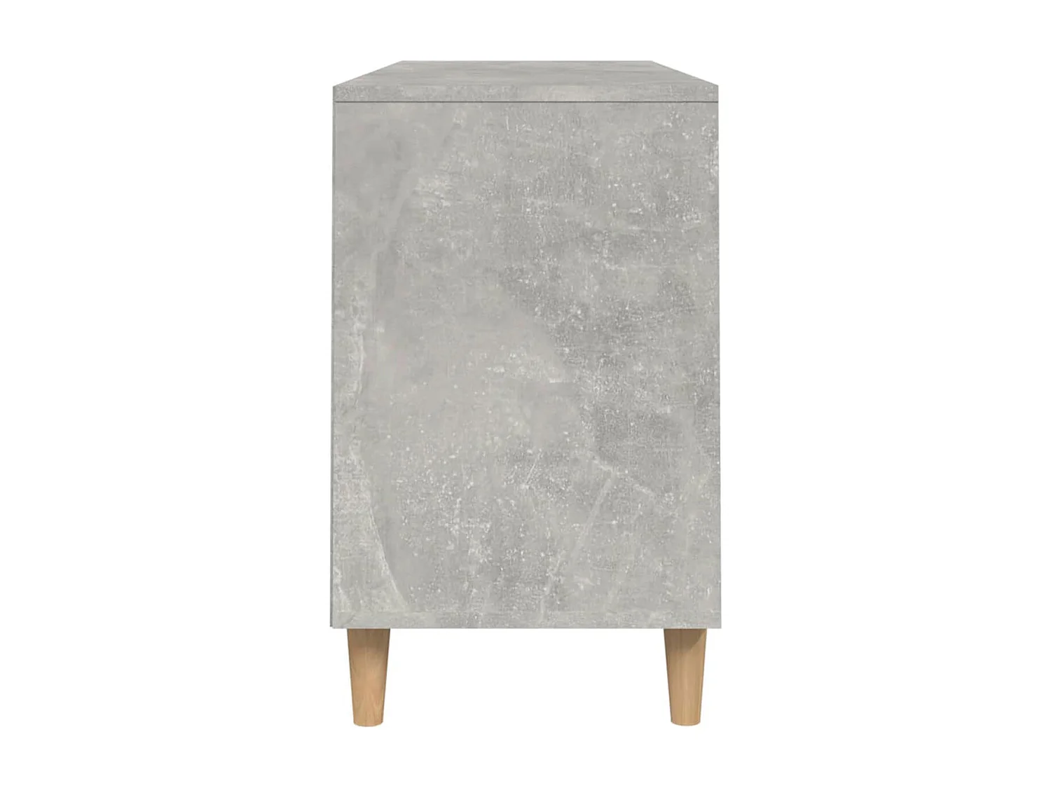 vidaXL Armoire à chaussures Gris béton 102x36x60 cm Bois d'ingénierie