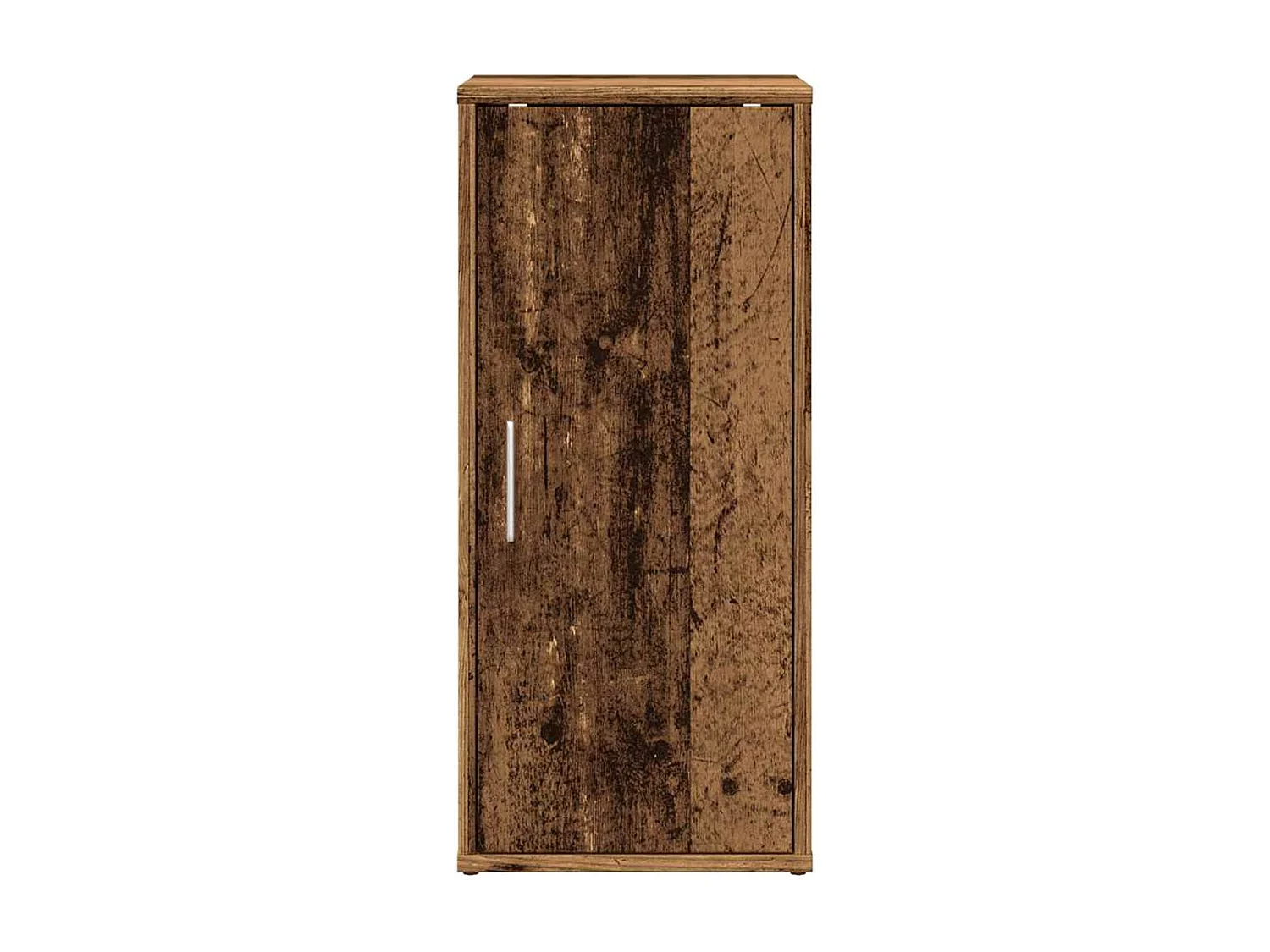 Zapatero Rustie con puerta + 5 compartimentos madera 70x32x35 cm