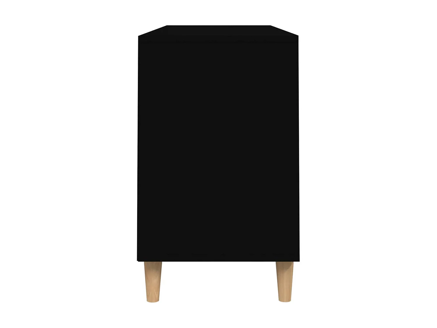 vidaXL Armoire à chaussures Noir 102x36x60 cm Bois d'ingénierie